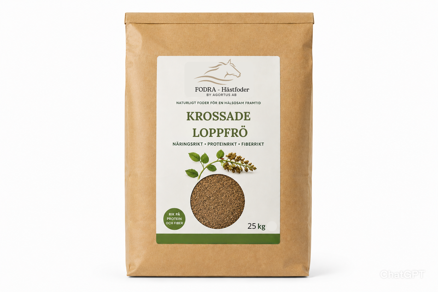 Krossade loppfrön