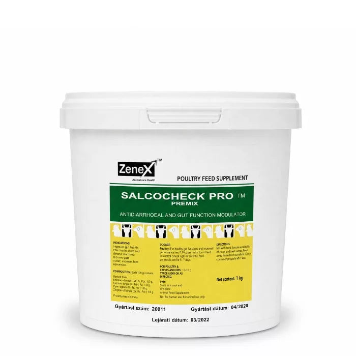 Salcocheck Pro örtbaserad antidiarrépremix 1 kg
